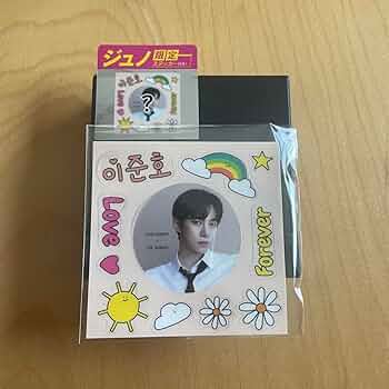 ばら売り可2PMジュノステッカー 2PM ジュノ ミンティア シール 切れ目付き ステッカー A4サイズ